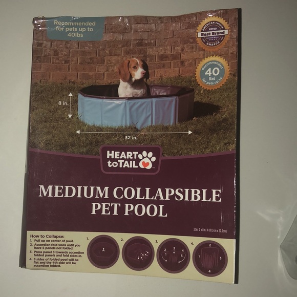 NEW Medium Collapsible Pet Pool - Picture 2 of 8